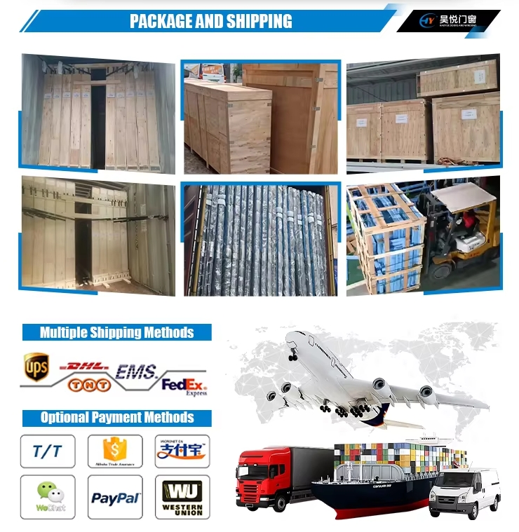 Modern Store Front Double Door Factory Price Commercial Doors System Aluminum Frame Tempered Glass for Mall &amp; Hospital Use