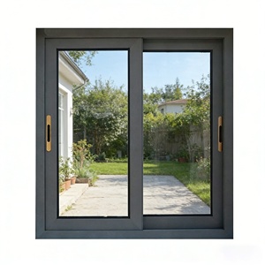 Aluminum Sliding Windows Exterior Security Bars
