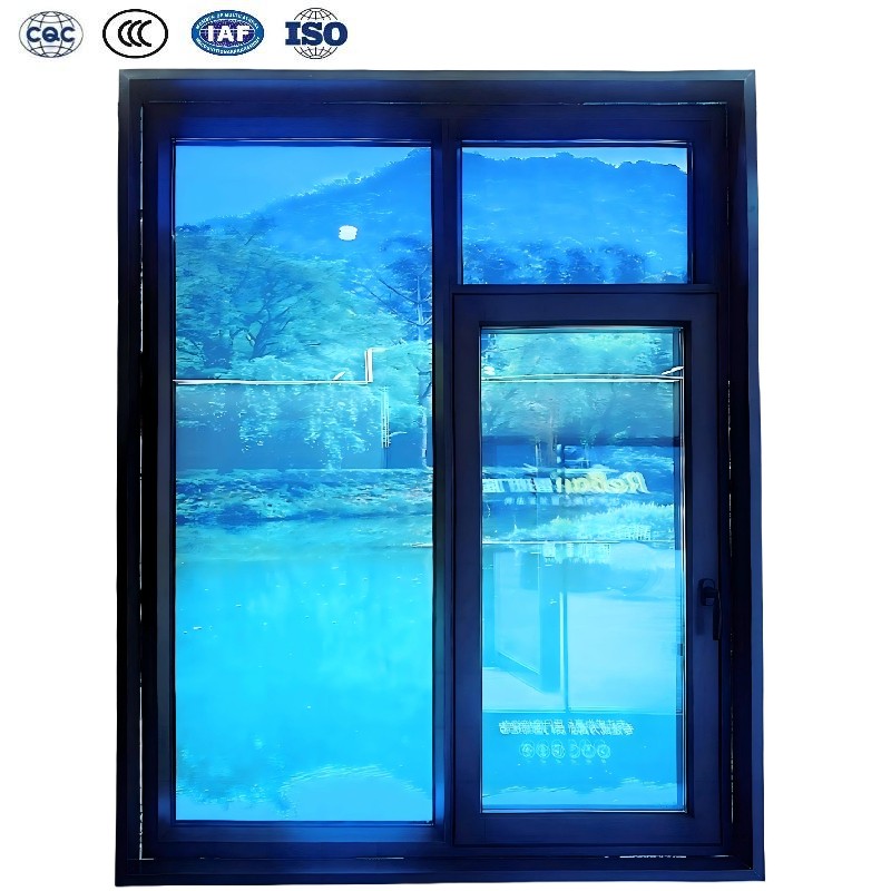 Aluminium Tempered Glass Bifolding windows Horizontal Folding Local Window Aluminium Bifold Window Balcony Window