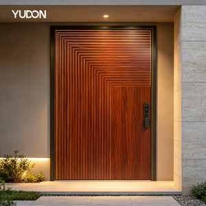 Hurricane Proof Aluminum Pivot Entry Door