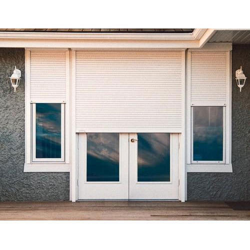TOMA European Automatic Roll up Windows Manual Aluminum Roller Shutter Window and Rolling Door Aluminum Exterior Garage Door