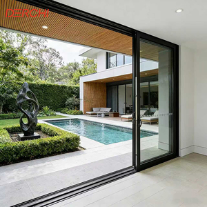 DERCHI Aluminum Impact Sliding Patio Doors