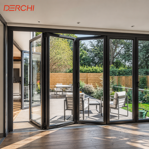 Balcony Accordion Bifold Door Design Exterior Aluminum