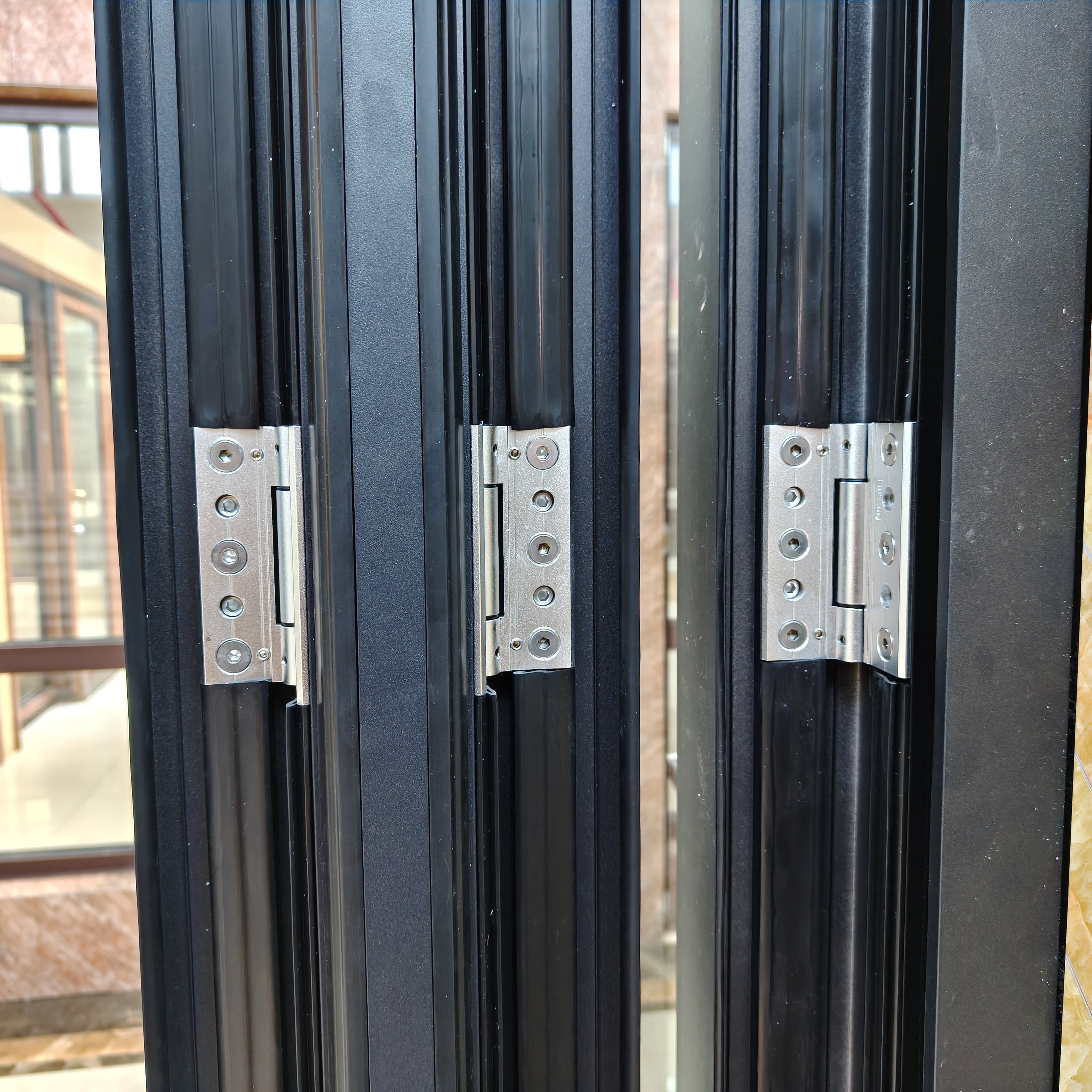 Thermal Insulation Aluminum Sliding Door For Hotel Patio Guangdong Aluminum Alloy