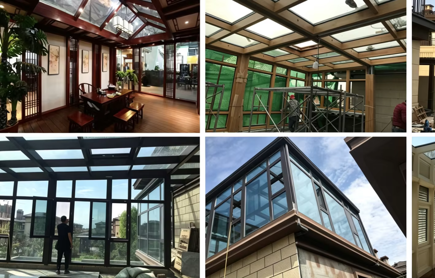 Energy Saving Aluminum Clad Wood Casement Window Outward Opening Home Replacement Window