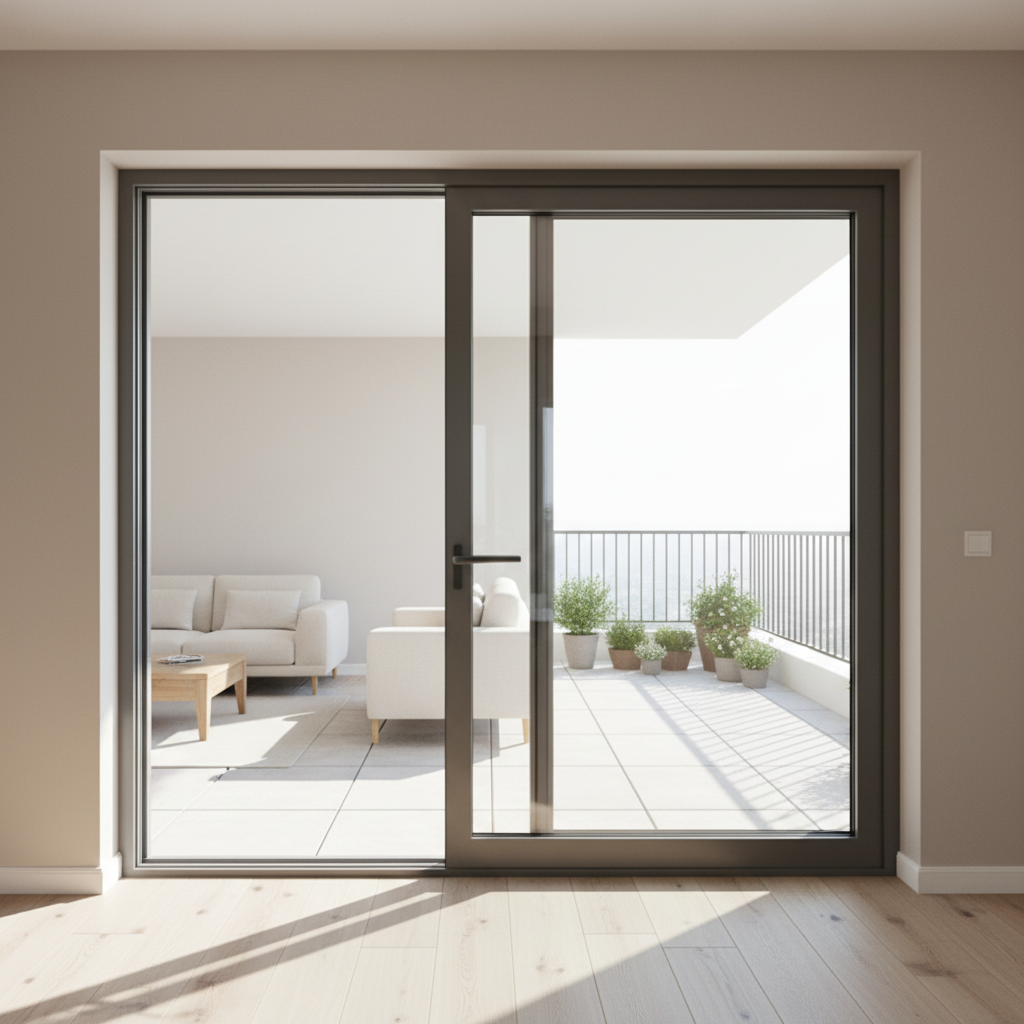 LEDOW Slim Frame Aluminum Lift Slide Door for Patio/Porch High Wind Resistance for North America Luxury Villa