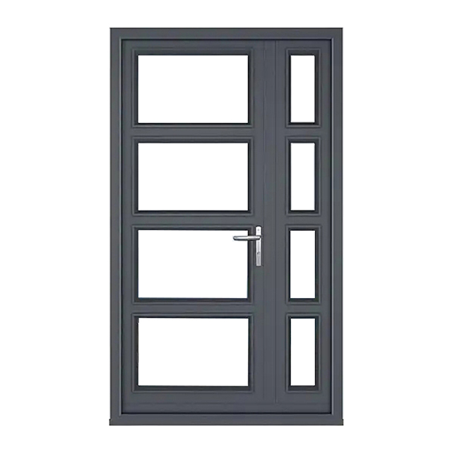 3 Meter Height Aluminium Telescopic Door Aluminium Heavy-duty Tempered Glass Catalogue
