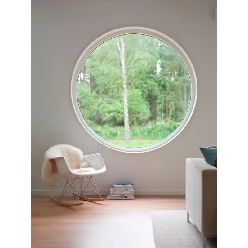 Low Maintenance Required Easy Installation Round Aluminum Windows Other Category Product, Special Shape Window Factory Price