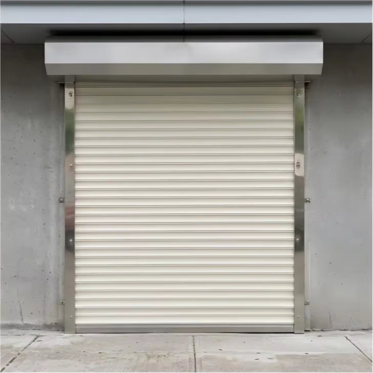 Factory Price Industrial Warehouse Security Store Front Door Electric Roller Shutter Doors Insulation Roll up Garage Door