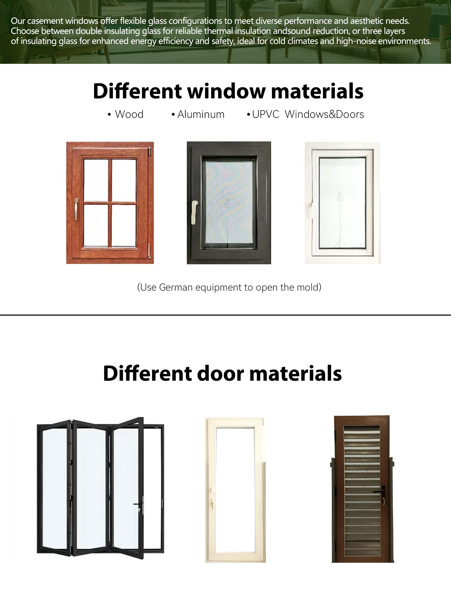 Insulated and Soundproof Horizontal Aluminum Alloy Sliding Windows for Exterior and Kitchen/Bathroom Use