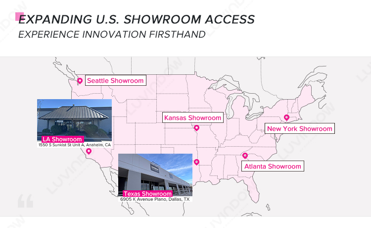 Luvindow Showroom Locations