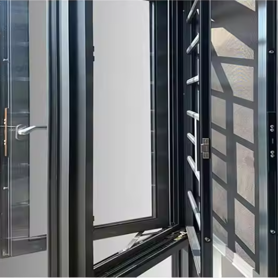 Beigeman Custom Cheap Casement Windows Aluminum Window Tempered Glass Casement Windows