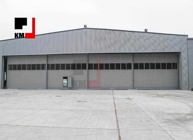 Premium PVC Mega Aircraft Hangar Flexible Lifting Door