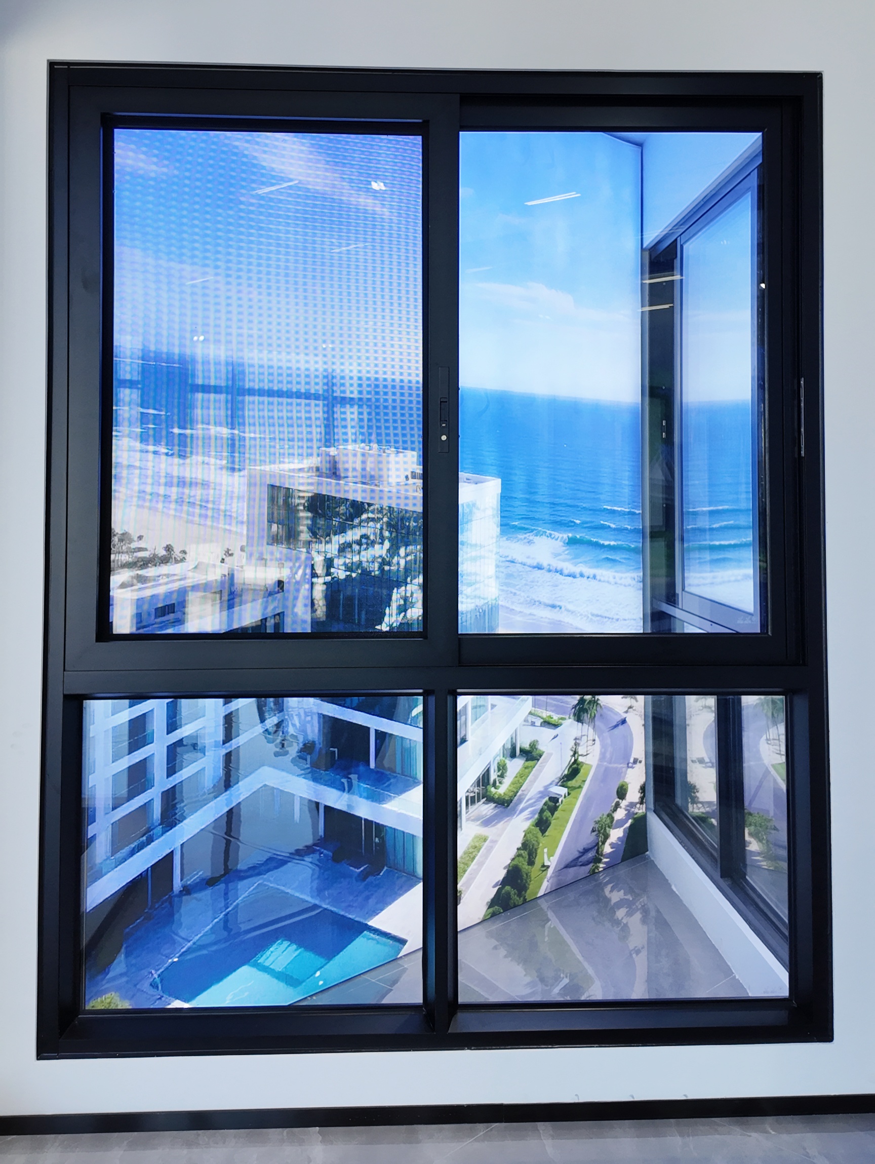 Low Price, High-quality Modern Style Thermal Insulation Commercial Aluminum Sliding windows and Doors Suitable for Hotel windows