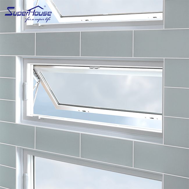 Aluminum Window Factory/Modern Europe Crank Awning Windows/Australian/with Timber Reveal/NOA Custom Open Mode