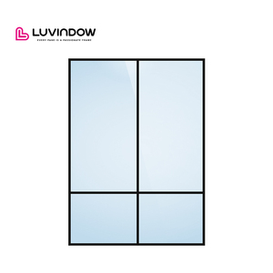 Boston Energy Efficient Window Wall Thermal Break Aluminum Panoramic View Wind Resistant Design for Commercial Exterior Use