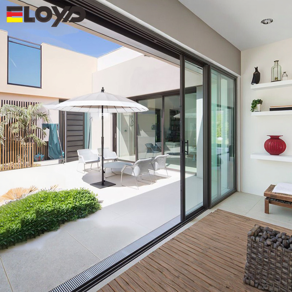 Eloyd Soundproof 12 Foot Multi Panel Aluminum Sliding Doors Tinted Lowes Sliding Glass Patio Doors Price