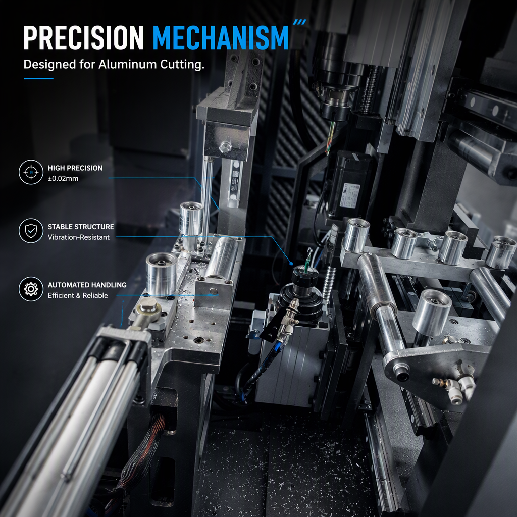 MLX550 Series Fully Automatic Zero Error Intelligent Aluminum Door and Window Production Line