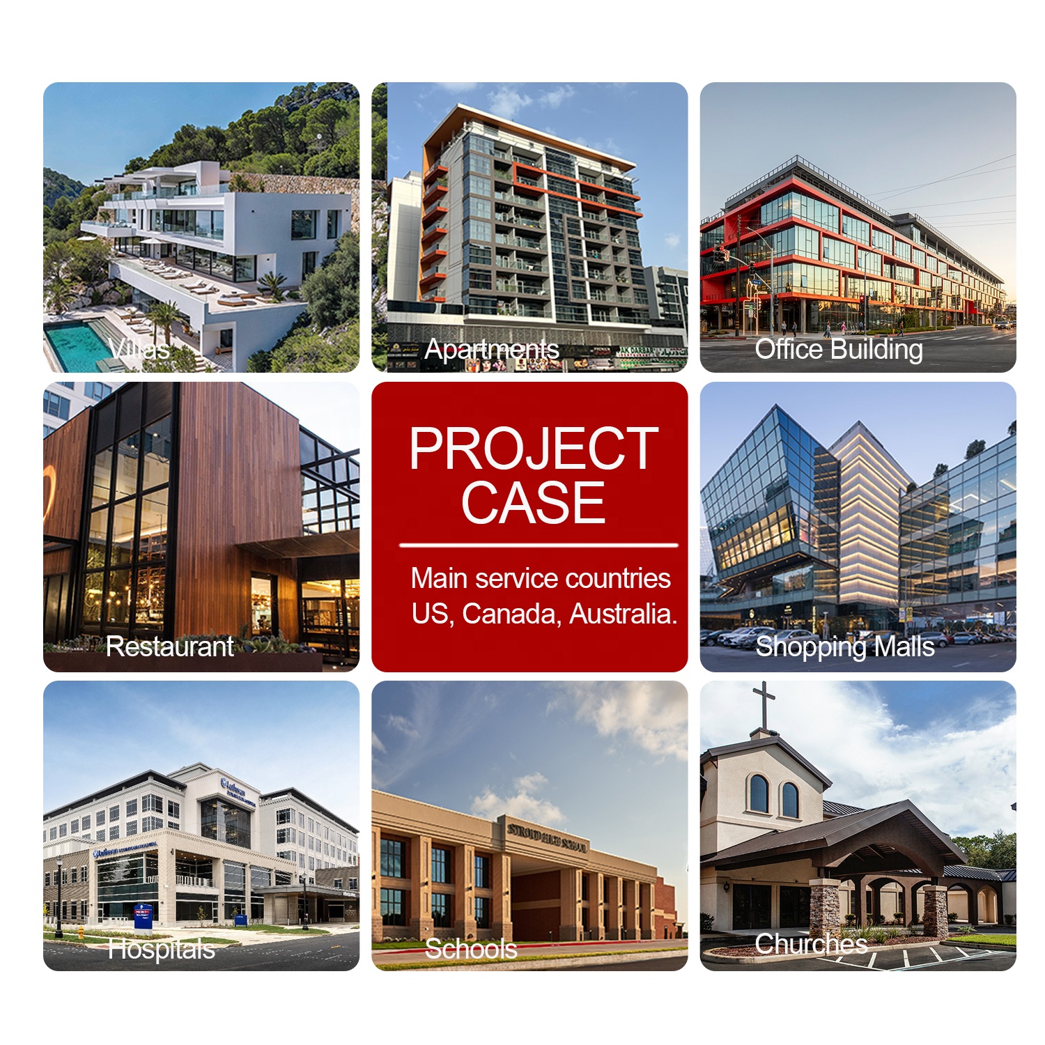 Project showroom