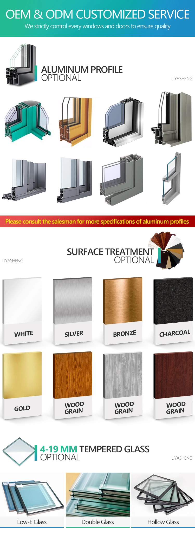 Color Finish Options