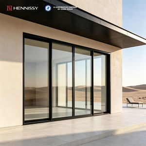 Thermal Break Aluminum Sliding Door NFRC Certified