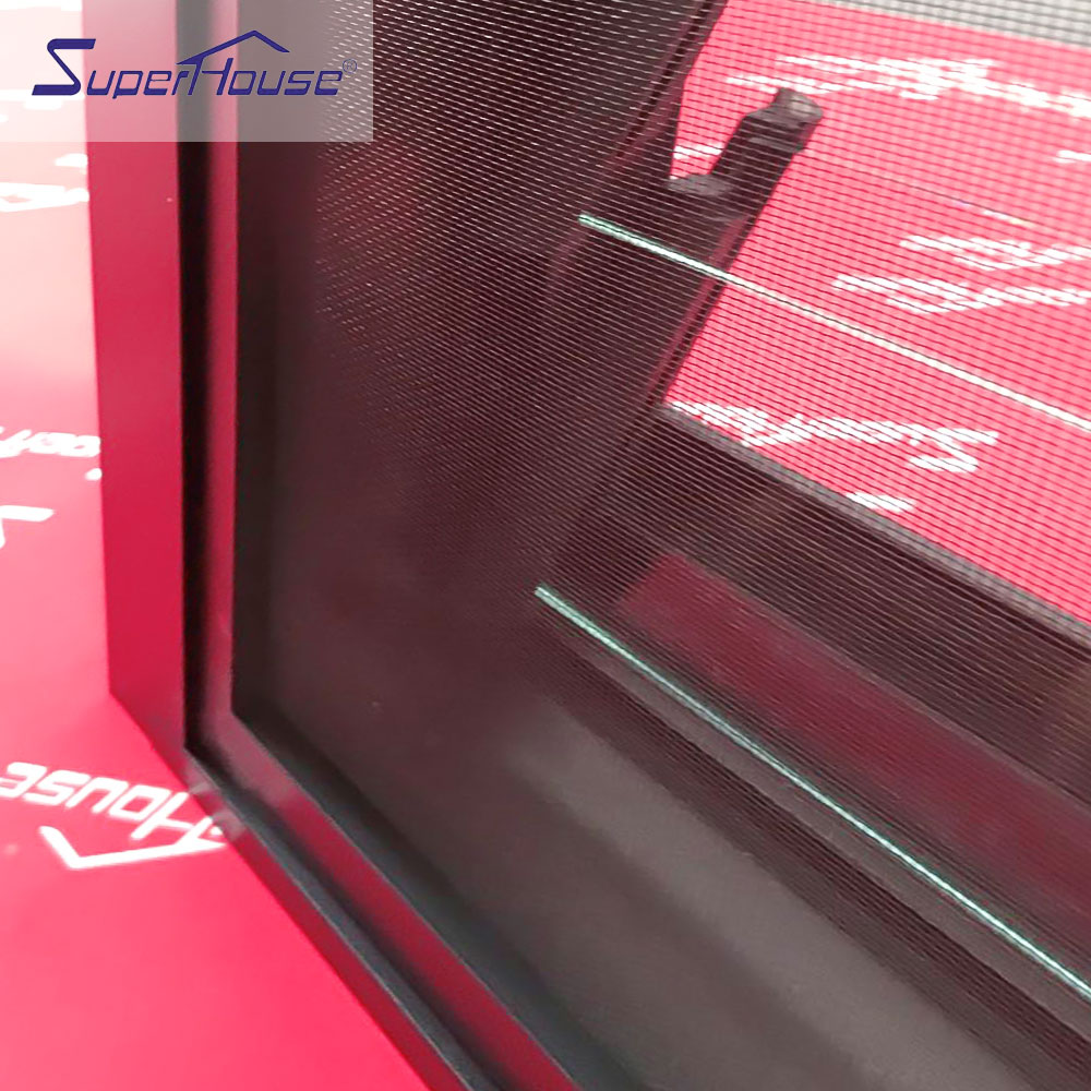 Aluminum Back Door with Dog Hole Openable Panel to Go Out 316 Stainless Steel Hinged Support Swing Door