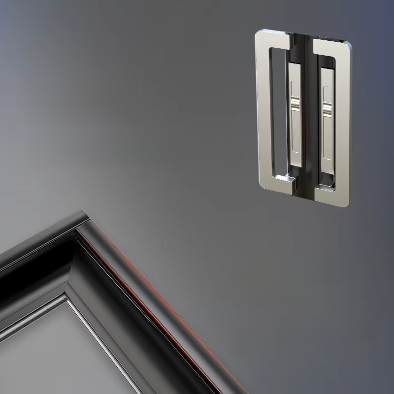 ZS Used In Office Buildings Interior Minimalist In-wall Sliding Doors Space Saving Aluminium Glass Sliding Doors