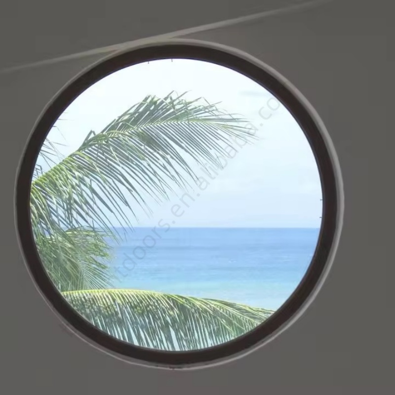 Low Maintenance Required Easy Installation Round Aluminum Windows Other Category Product, Special Shape Window Factory Price