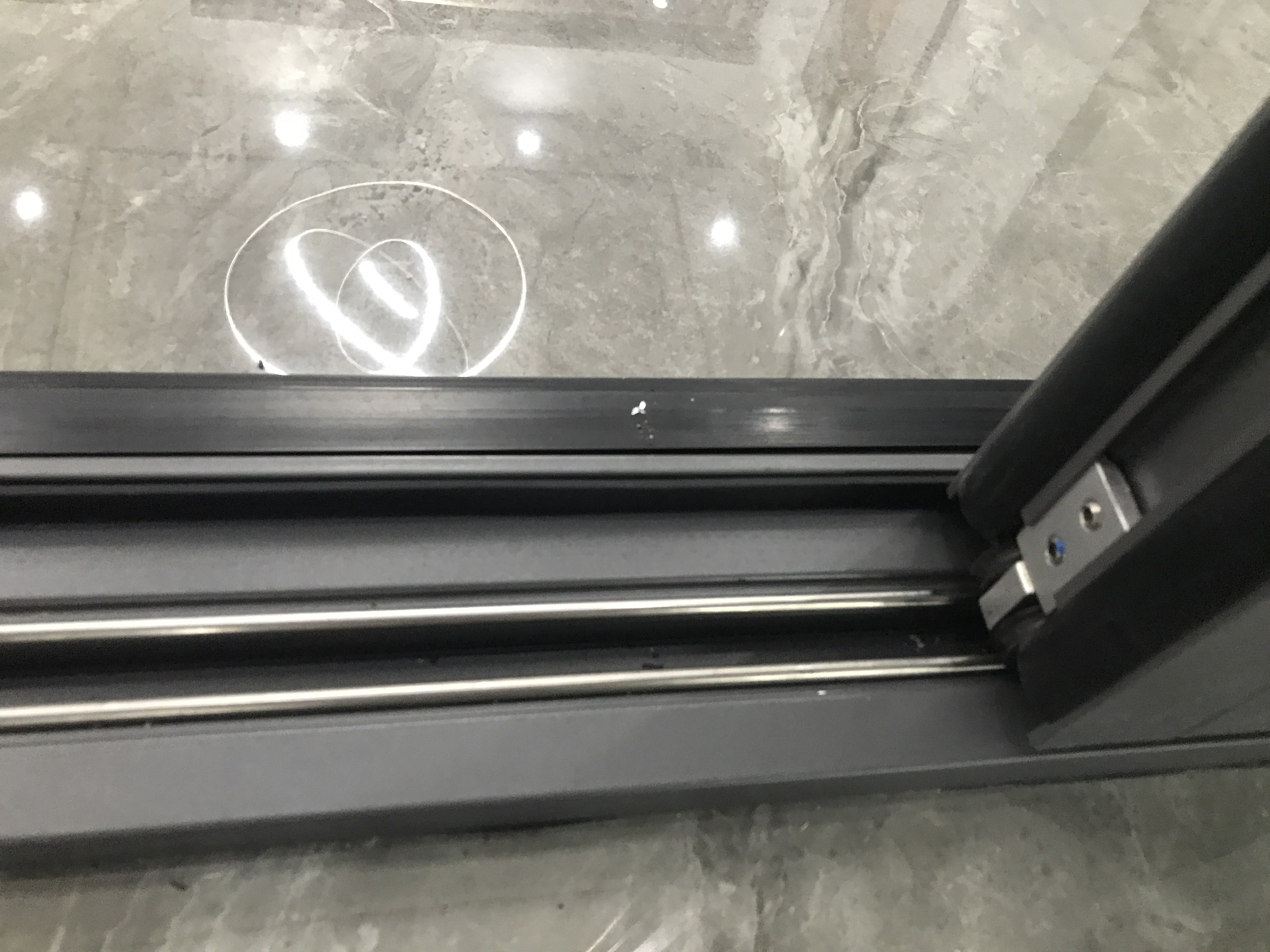 European Aluminum Glass Folding Door Cottage Interior Bifold Panel Door
