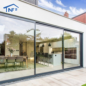 Aluminium Alloy Sliding Door Modern Design By Foshan NF