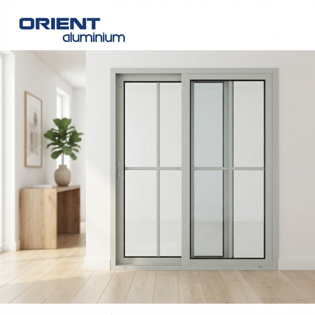 Outdoor Hurricane Proof Patio Impact 4 Tracks Large Glass Exterior Balcony Thermal Break Aluminum Wood Again Sliding Doors