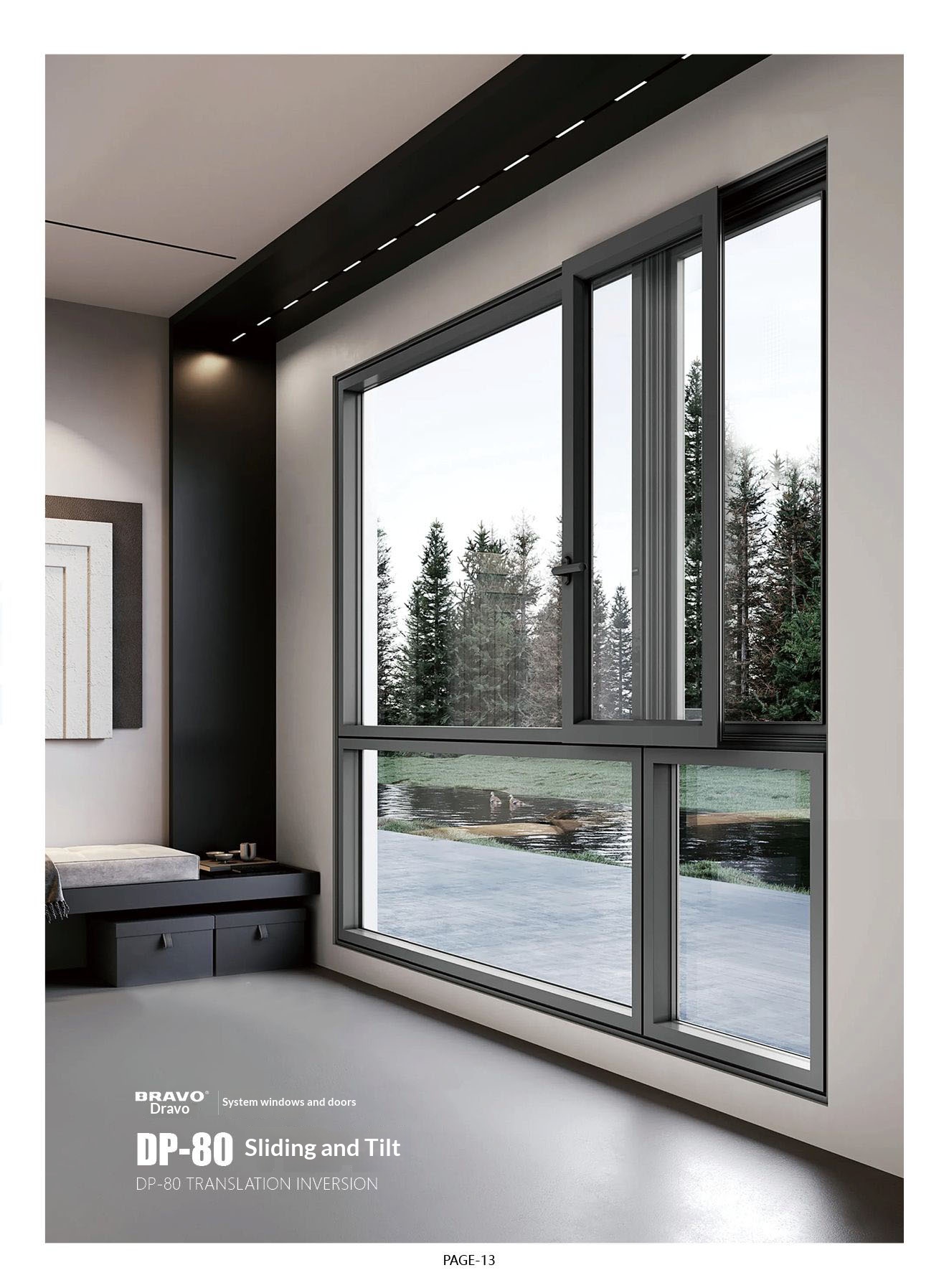 Door Doors Interior for Houses Entrance Front Sliding Composite Internal Folding Indoor Aluminum House Main Glass Entry