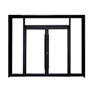 3 Meter Height Aluminium Telescopic Door Aluminium Heavy-duty Tempered Glass Catalogue