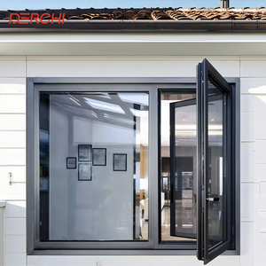 Hurricane Impact Thermal Break Casement Aluminum windows and Doors
