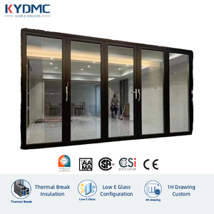 USA Outdoor Aluminum Vertical Stacking Door Bi-Folding Doors