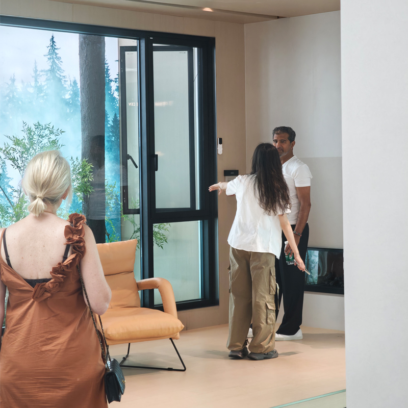 Villa project comparing DERCHI with German Schüco doors and windows