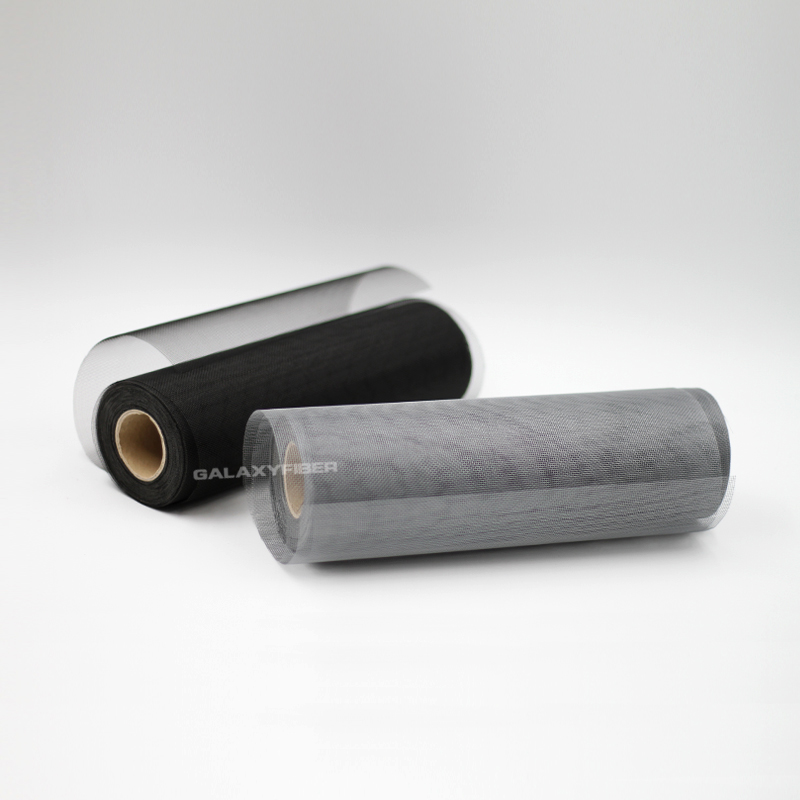 Customizable Black Magnetic Door And Window Screens Modern Design Stylish Mosquito And Fly Screen Netting