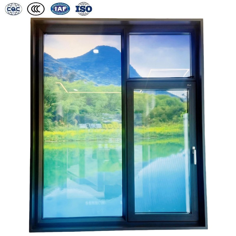 Aluminium Tempered Glass Bifolding windows Horizontal Folding Local Window Aluminium Bifold Window Balcony Window