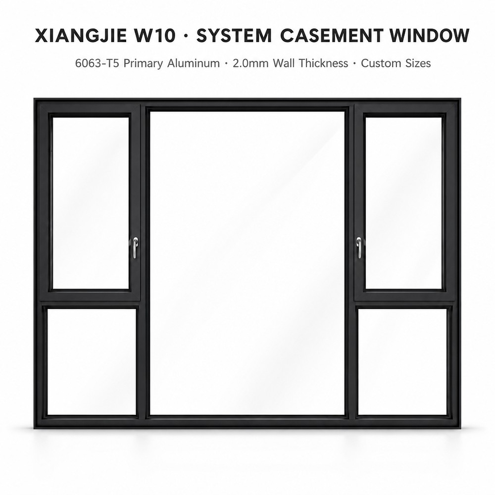 Modern Aluminum Alloy Fixed Casement Window Soundproof Minimalist Flush Mesh Screen Villa Apartment Hotel Residential Commercial