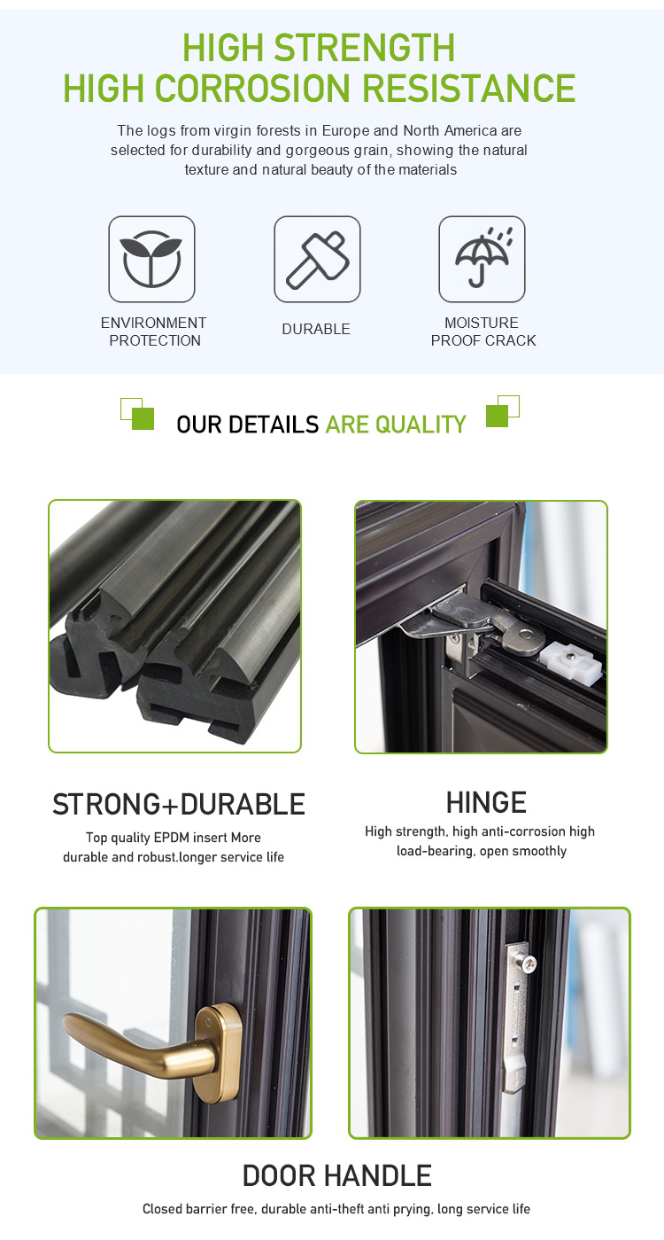 Modern Anti-Theft Aluminium Sliding Doors and Balcony Windows AS2047 Horizontal Design with Louver Curtain Tinted Glass Screen