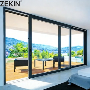 Hurricane Impact Aluminum Sliding Glass Patio Doors