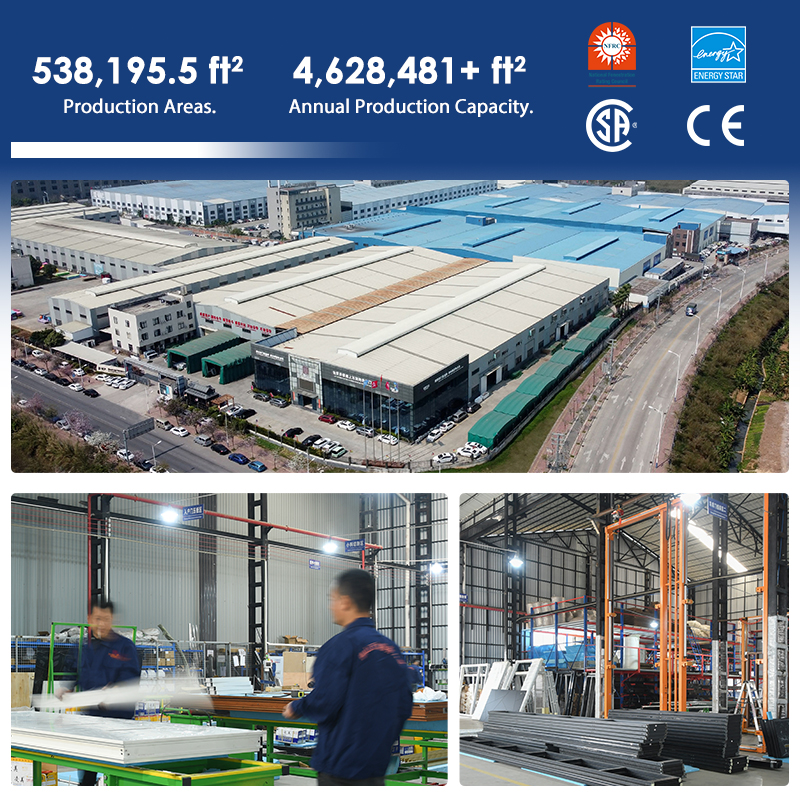 WANJIA NFRC CSA Certified Slide Lifting Design Sliding Doors Heat Insulation Frameless Aluminium Patio Sliding Doors