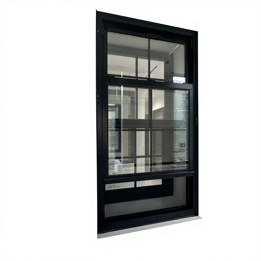 Modern Customized Double Hung Window Residential Aluminum Picture Windows for Bathroom Available Custom Broken Bridge Windows