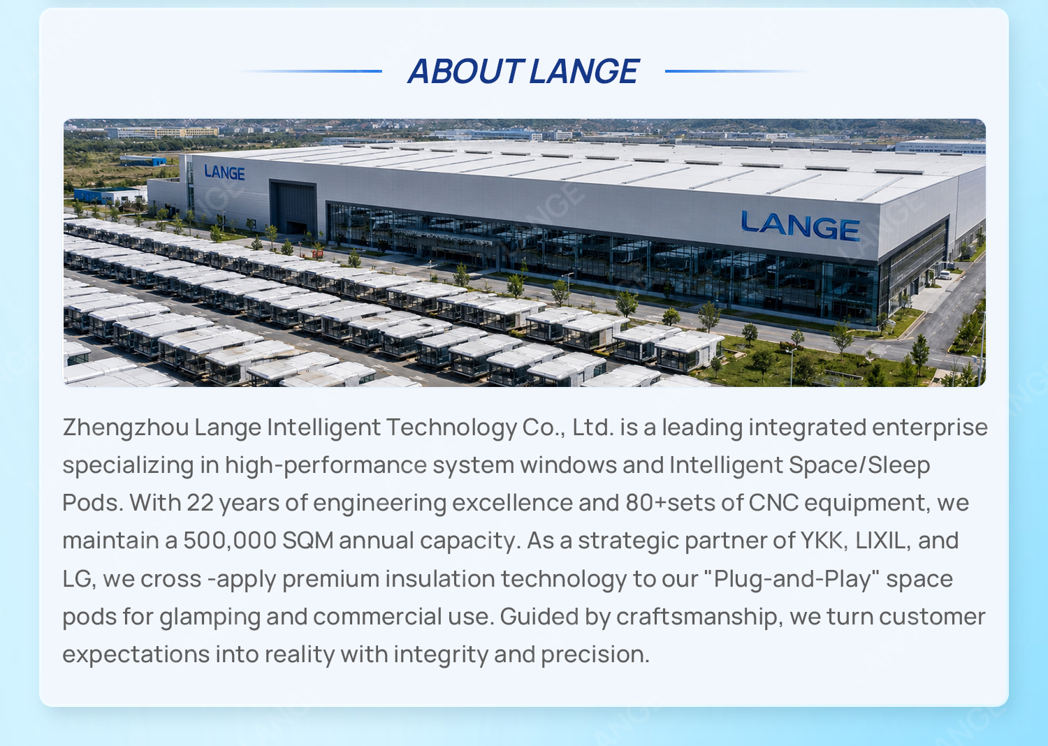 Company Manufacturing Base