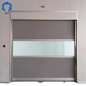 Industrial High Speed Workshop Roll up Door PVC Aluminum Alloy