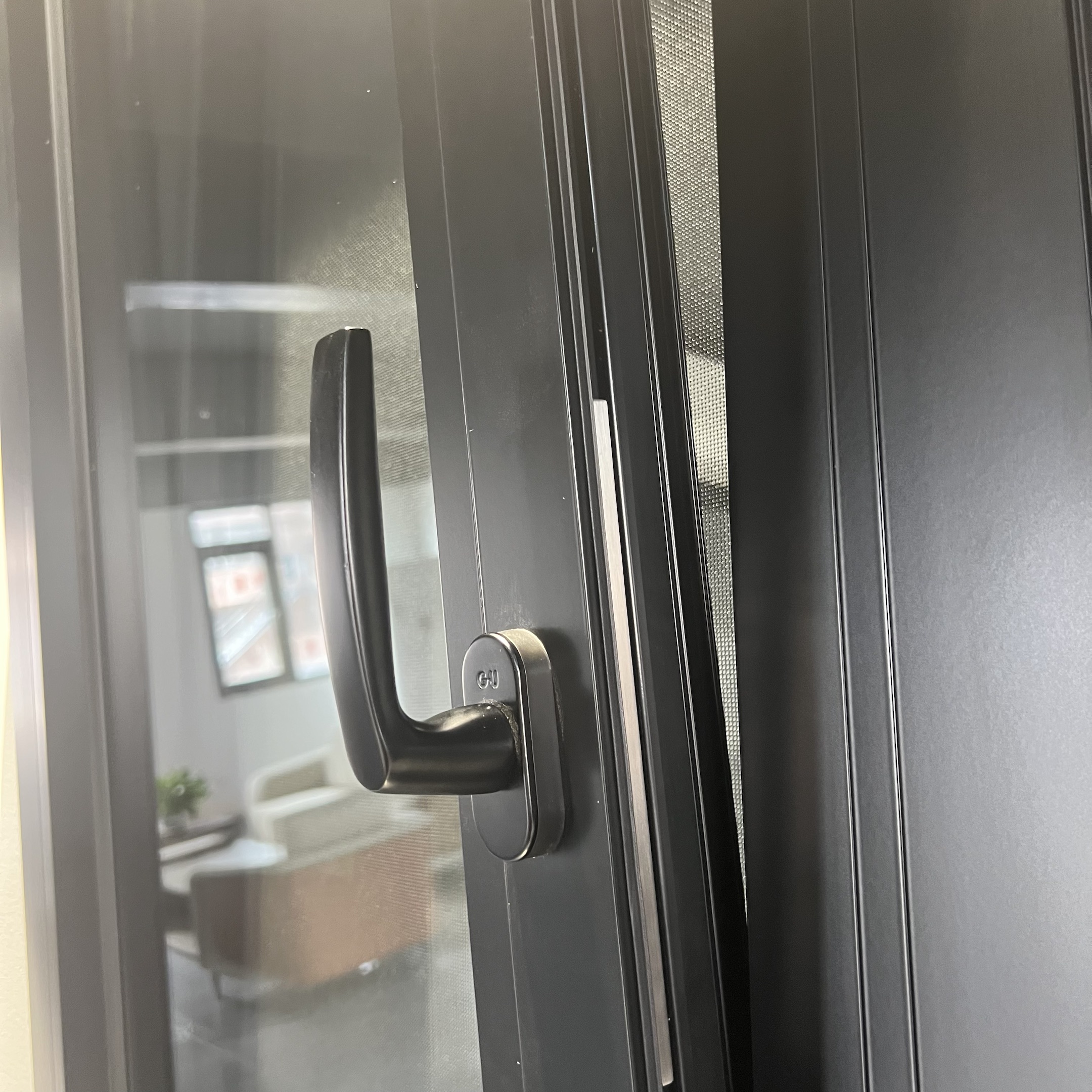 Factory AS2047 Thermal Break Aluminum Casement Window Design Frame Composite Frame Crank Double Glazed Casement Windows