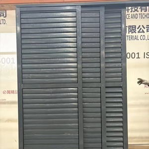 NFRC NFRC TOMA AS2047 Horizontal Aluminium Louvered Sliding Windows & Doors, Exterior Anti Theft Soundproof