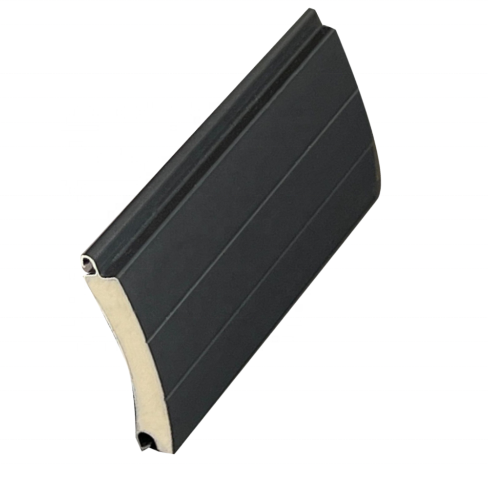 Standard Size Modern Aluminum Alloy Finished Rolling Outdoor Garage Door Thermal Insulation Soundproof White Gray Brown Colors