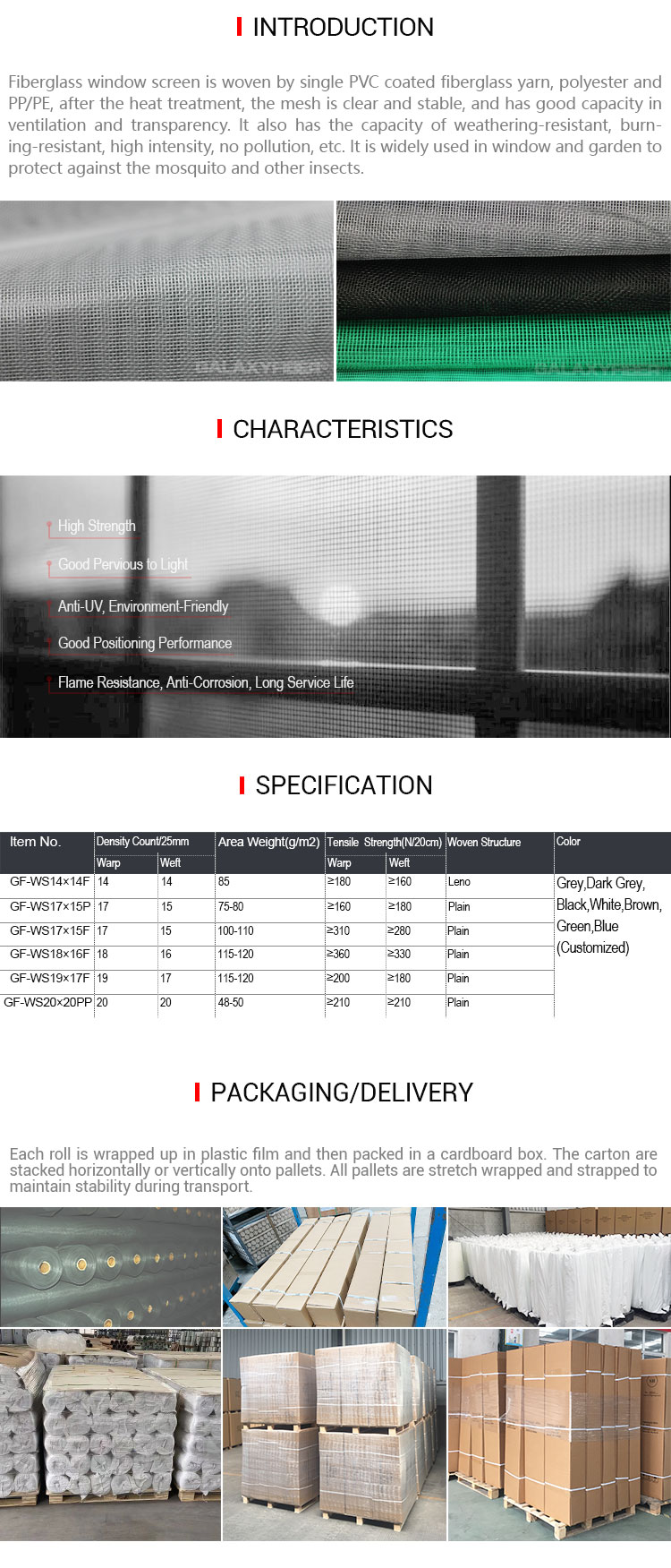 Industrial textile supplies