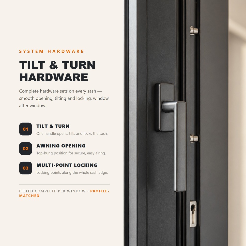 Direct Manufacturer Casement Aluminum Doors windows Easy Maintenance Modern Design Waterproof for Residential Building